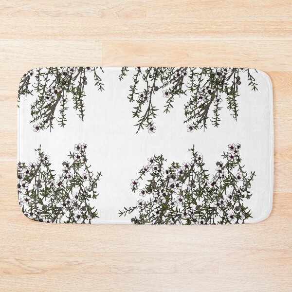 Item preview, Mānuka bush - white flowers designed and sold by CopperCatkin.
