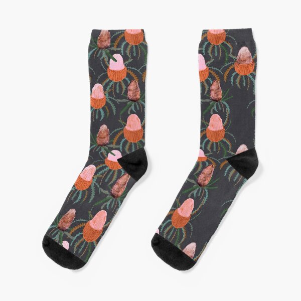 Banksia Knospen Socken