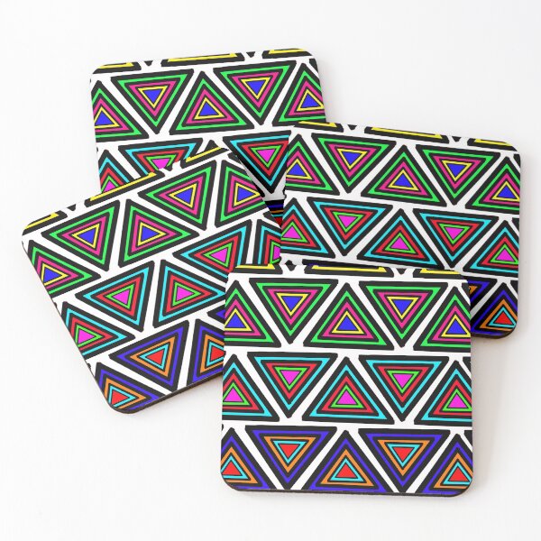 Item preview, Tiled [Colored Triangles] designed and sold by mokartmart.