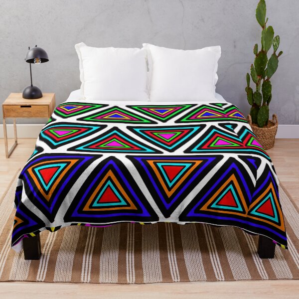 Item preview, Tiled [Colored Triangles] designed and sold by mokartmart.