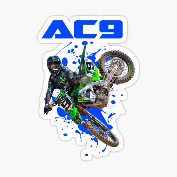 Three Ratels LCS030# 15x15cm Motocross Ride The Bike Colorful Car Sticker  Funny Stickers Styling Removable Decal