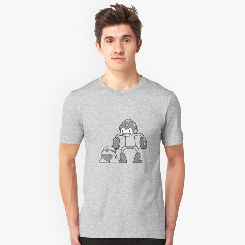 Steam Boat Megaman Slim Fit T-Shirt