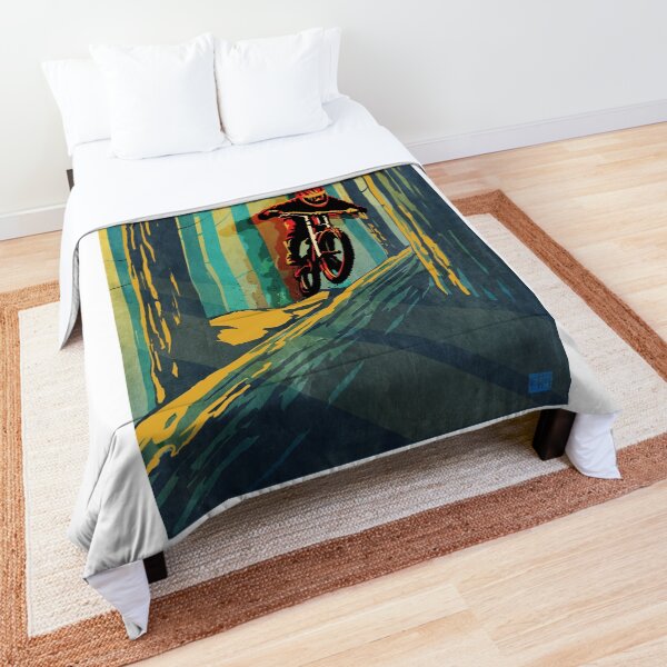 Item preview, Forest log mountain bike ghost jumper designed and sold by SFDesignstudio.
