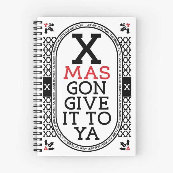 Item preview, XMAS Gon Give It To Ya DMX Mas Christmas Design designed and sold by Rev-Level.