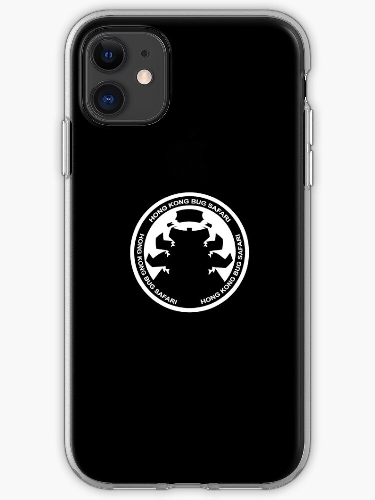 Hong Kong Bug Safari Logo Black Version Iphone Case Cover By Jacjaq Redbubble