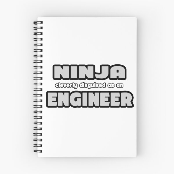 Item preview, Ninja Cleverly Disguised As An Engineer designed and sold by TKUP22.
