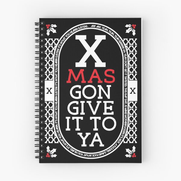 Item preview, XMAS Gon Give It To Ya DMX Mas Christmas Design designed and sold by Rev-Level.