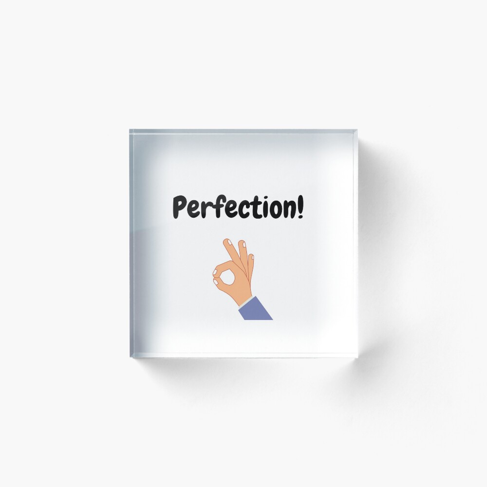 Item preview, Acrylic Block designed and sold by TextyQuotes.
