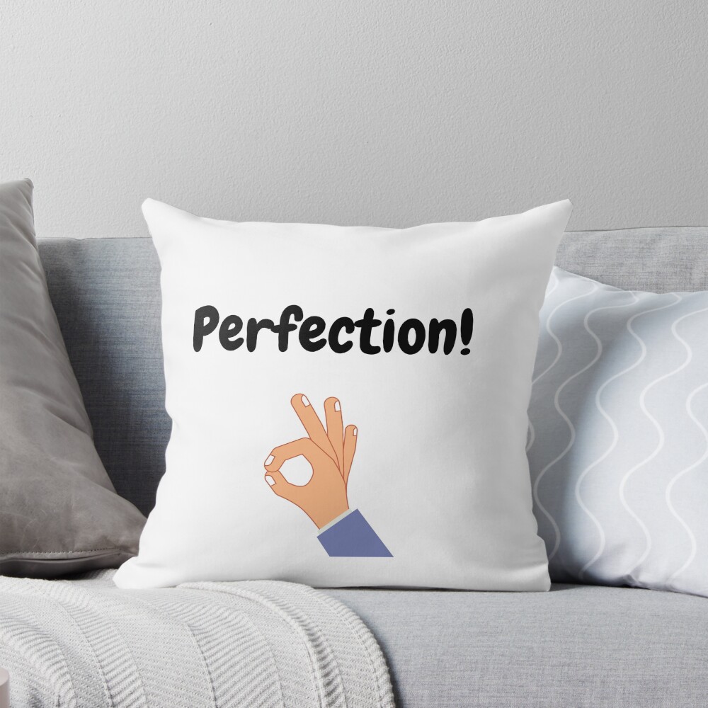 Item preview, Throw Pillow designed and sold by TextyQuotes.