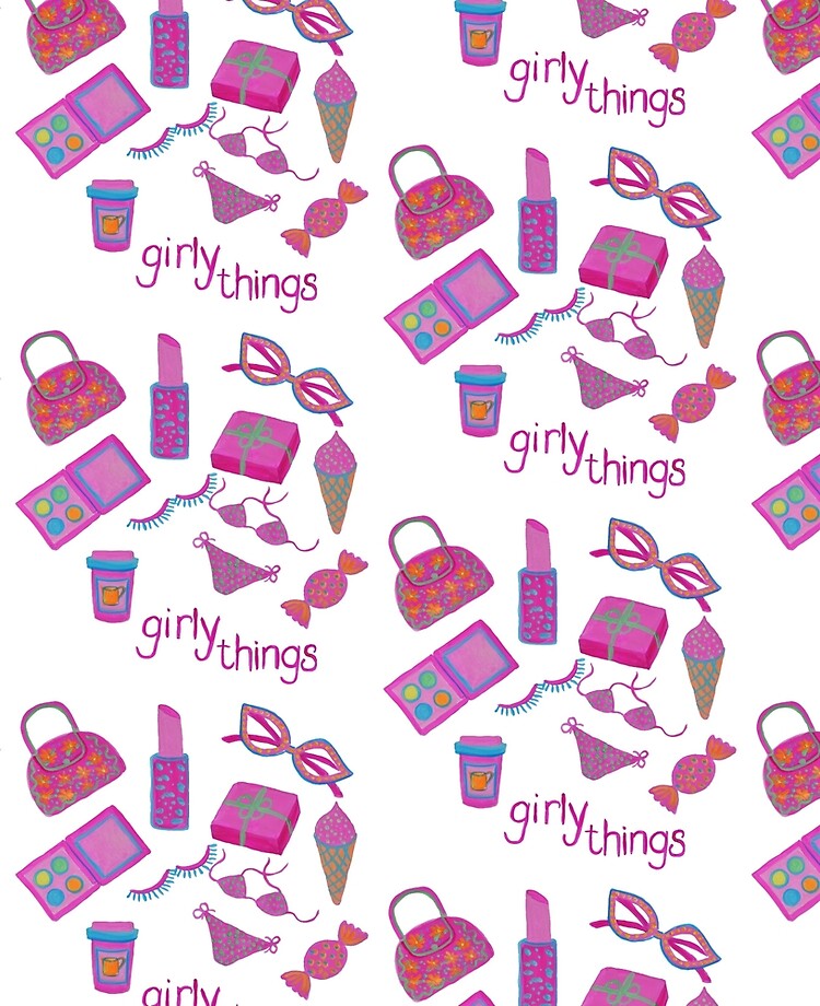 Girly Girl Things Tote Bag for Sale by MatsonArtDesign