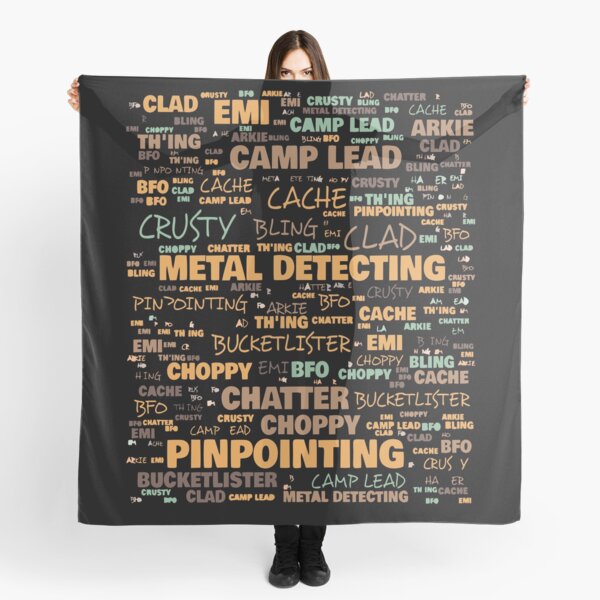 Metal Detecting Scarves Redbubble