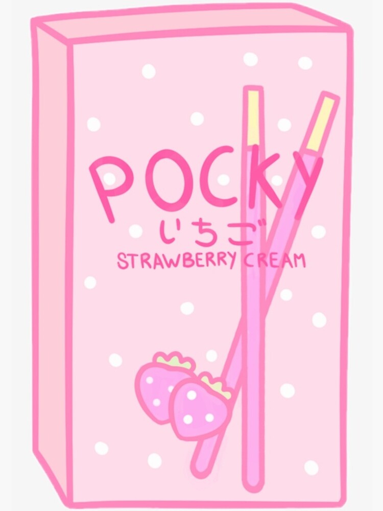 Pocky kawaii aesthetic ^^ Spiral Notebook by marsgillies