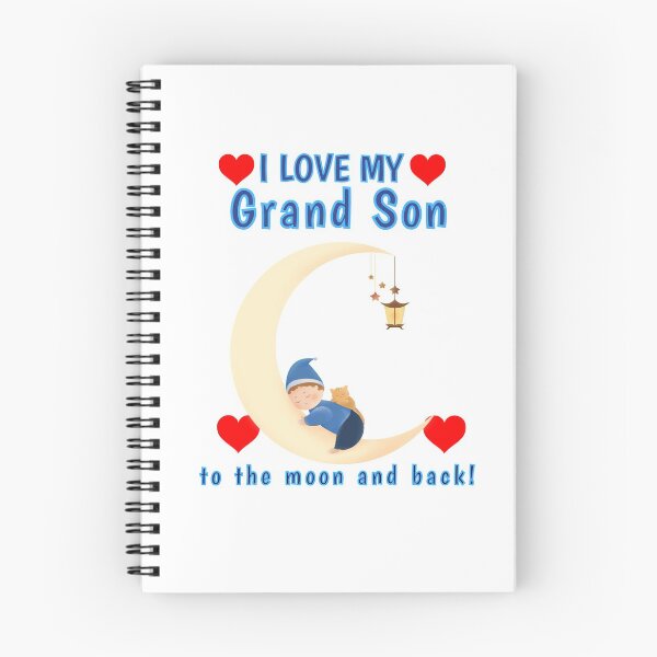 Item preview, I Love my Grand Son to The Moon and Back Baby  Boy Toddler Design Shirt designed and sold by tengamerx.