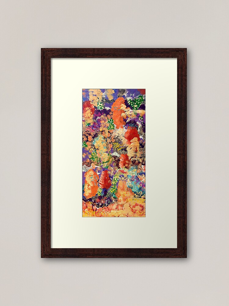 Alternate view of Autumnal Trees Framed Art Print