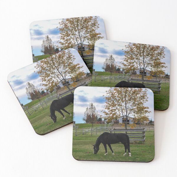Item preview, Autumn Tree and Horse designed and sold by SRosuphotos.