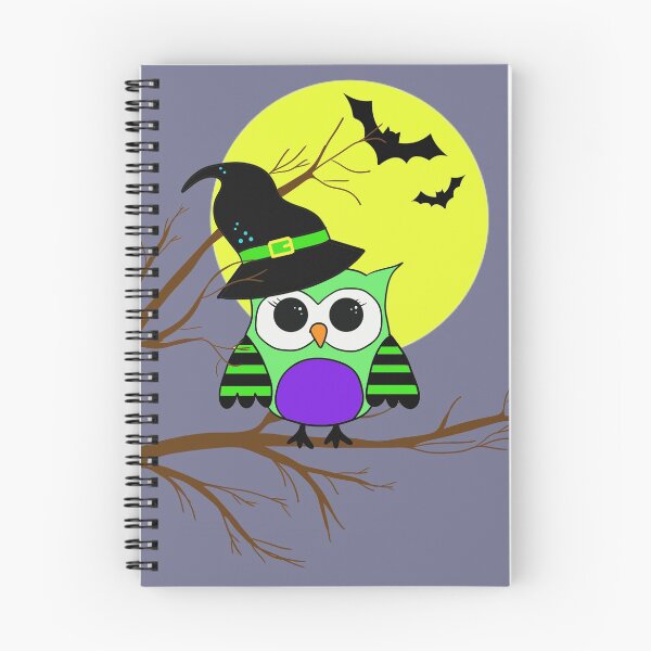 Item preview, Halloween Owl designed and sold by Silvia Galliani.