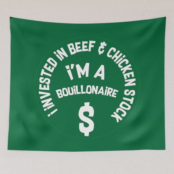 Item preview, I Invested In Beef And Chicken I'm A Bouillonaire - Funny Broker Rich Shirt - The Rich Of Intstagram designed and sold by happygiftideas.