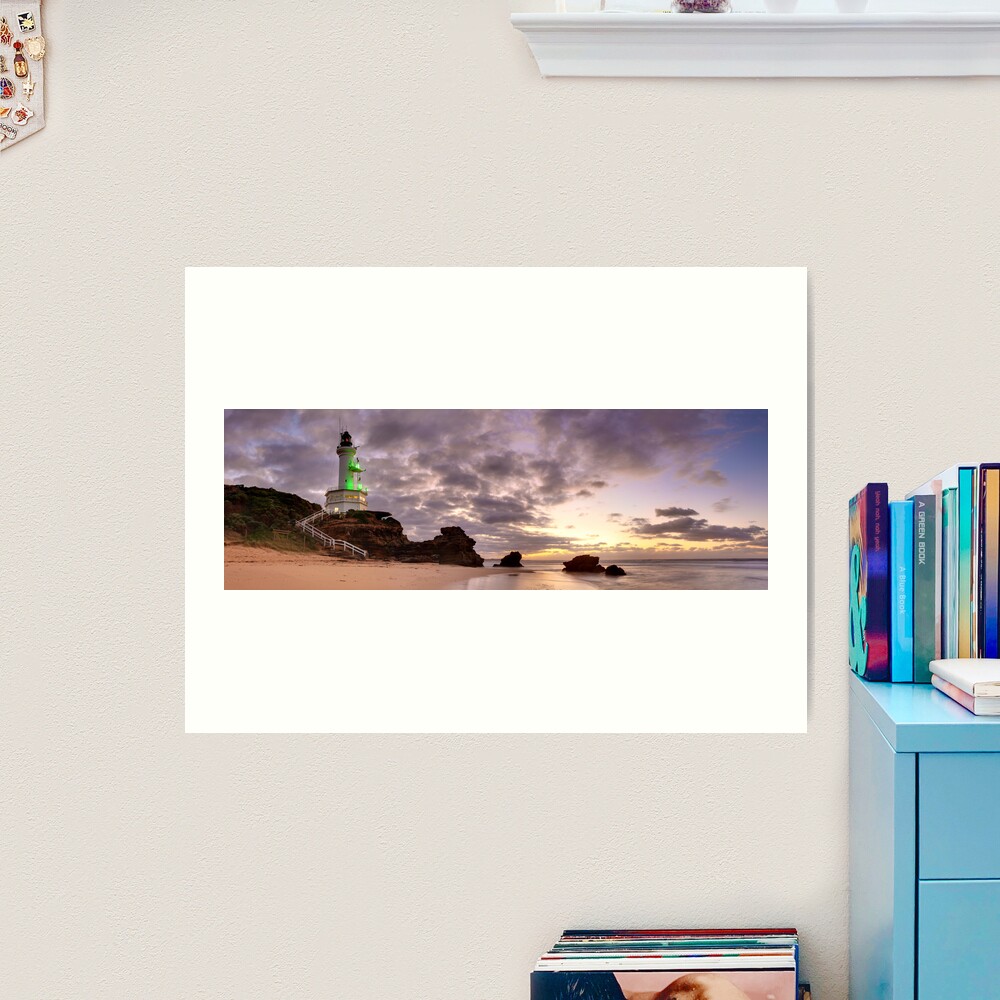 Point Lonsdale Lighthouse Pre-Dawn, Australia Art Print