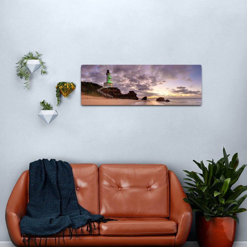 Point Lonsdale Lighthouse Pre-Dawn, Australia Metal Print