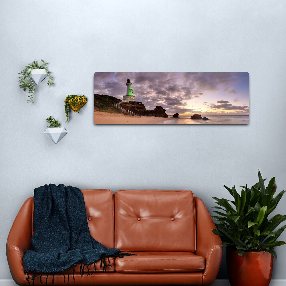 Point Lonsdale Lighthouse Pre-Dawn, Australia Metal Print