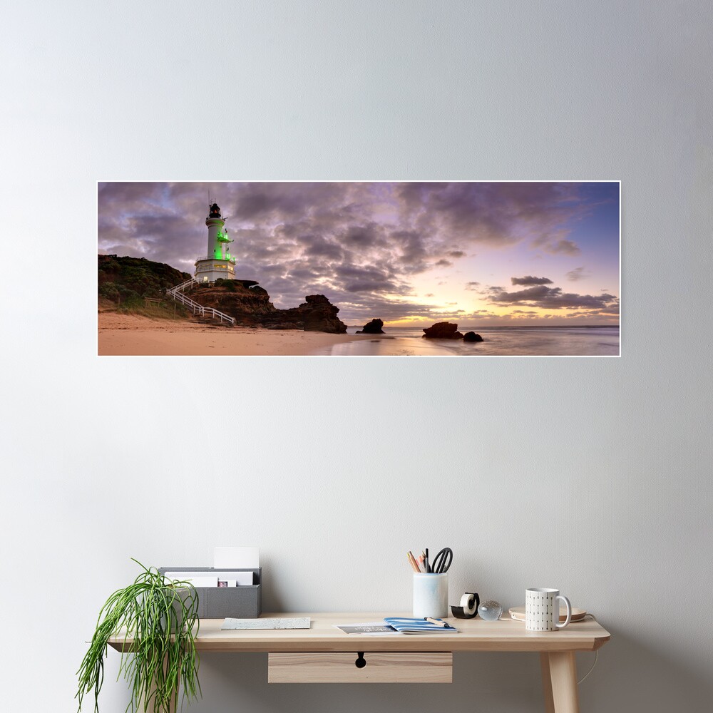Point Lonsdale Lighthouse Pre-Dawn, Australia Poster