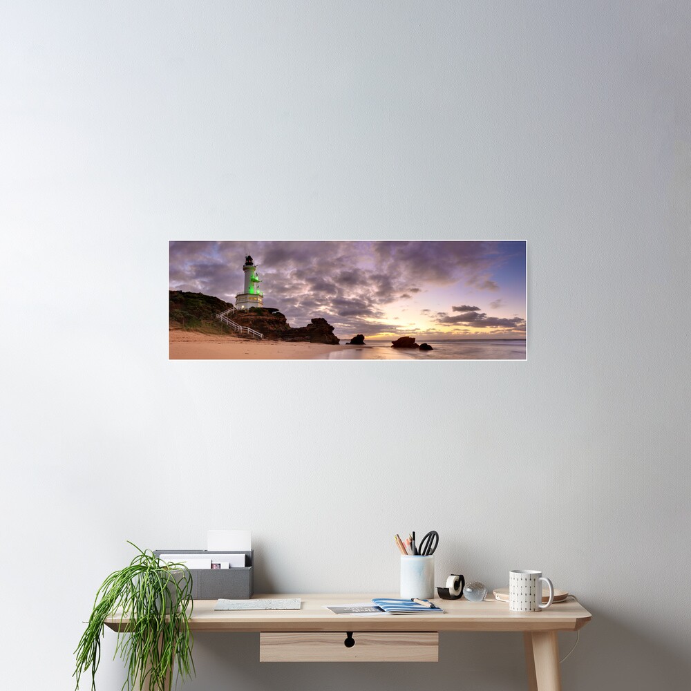 Point Lonsdale Lighthouse Pre-Dawn, Australia Poster