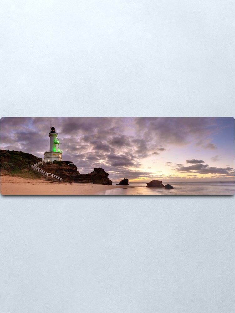 Alternate view of Point Lonsdale Lighthouse Pre-Dawn, Australia Metal Print