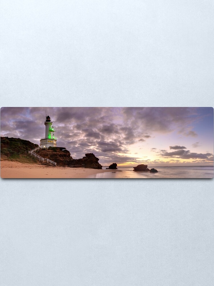 Alternate view of Point Lonsdale Lighthouse Pre-Dawn, Australia Metal Print