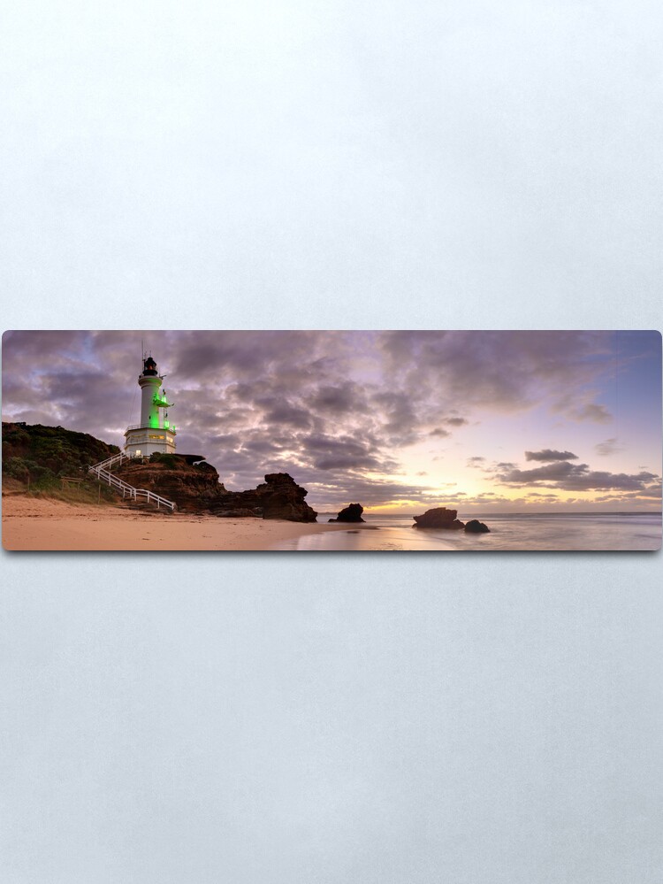 Alternate view of Point Lonsdale Lighthouse Pre-Dawn, Australia Metal Print