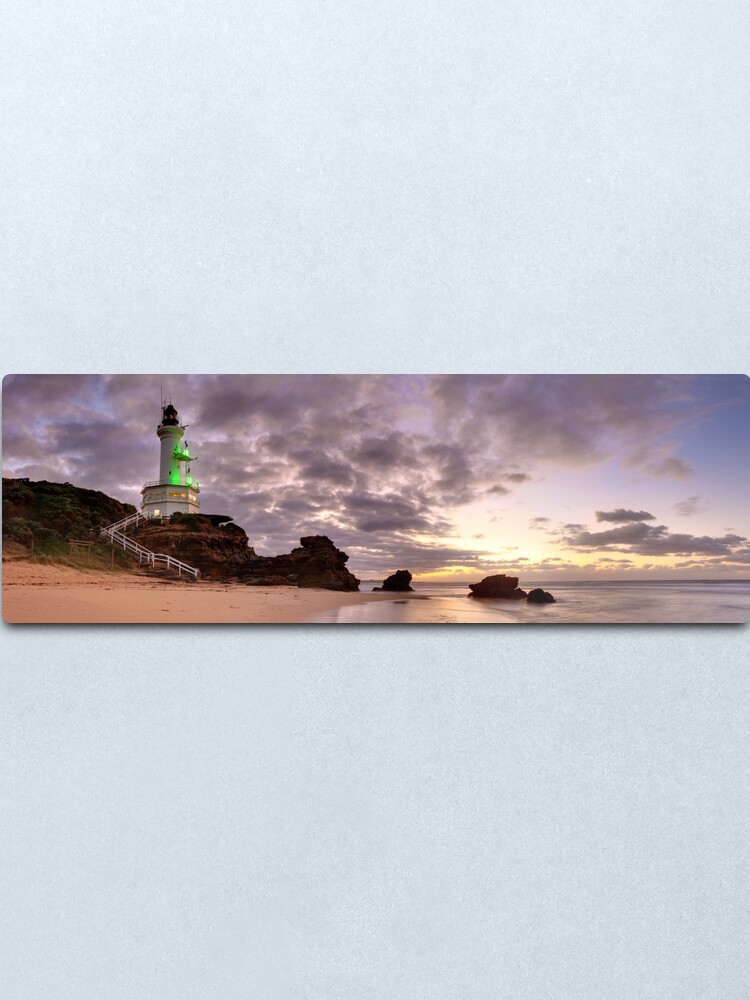 Alternate view of Point Lonsdale Lighthouse Pre-Dawn, Australia Metal Print