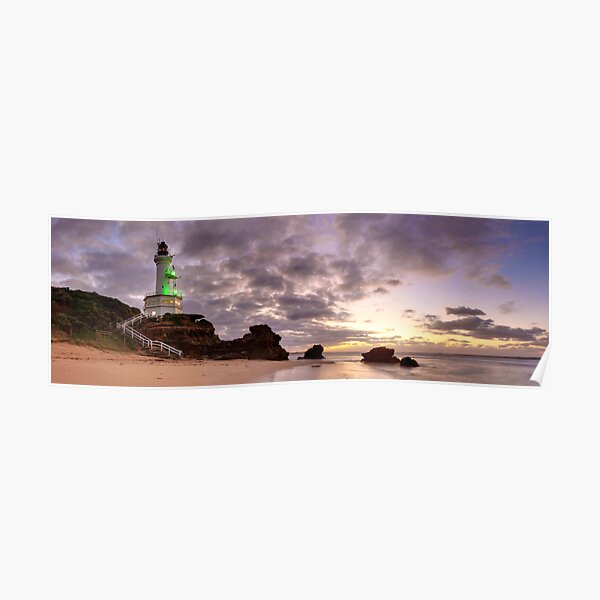 Point Lonsdale Lighthouse Pre-Dawn, Australia Poster