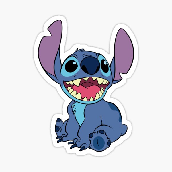 Lilo & Stitch Lilo Shows Tongue Sticker - Sticker Mania