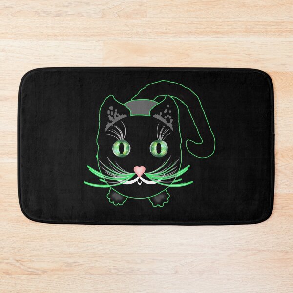 Item preview, Black cat designed and sold by lanase.