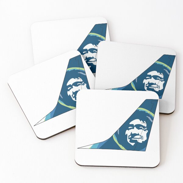 Item preview, Alaska Airlines post-2016 Boeing 737-800 Tail (Left Facing) designed and sold by aspinworks.