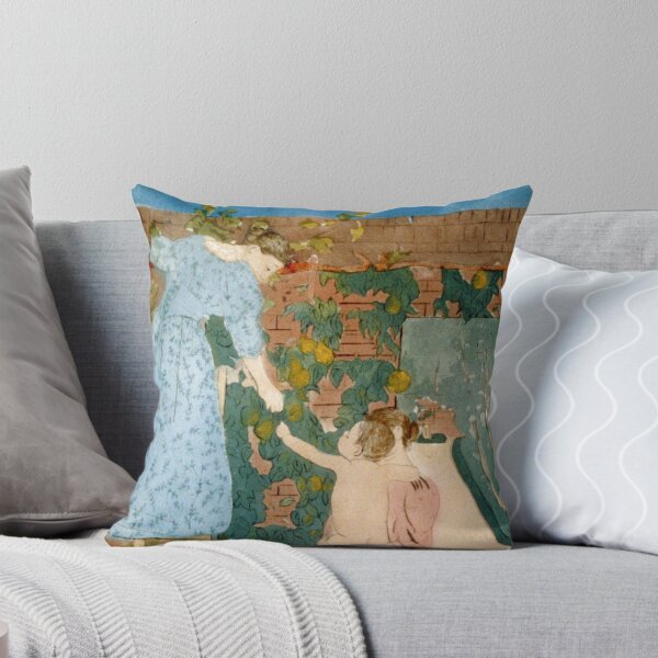 Item preview, Gathering Fruit - Mary Cassatt - 1895 designed and sold by CrankyOldDude.