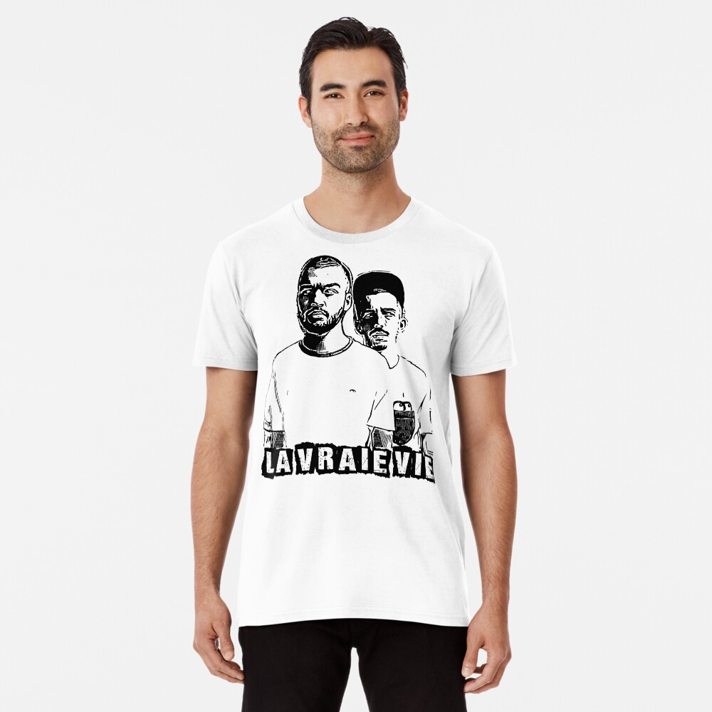 T-shirt premium « Bigflo et Oli la vraie vie»
