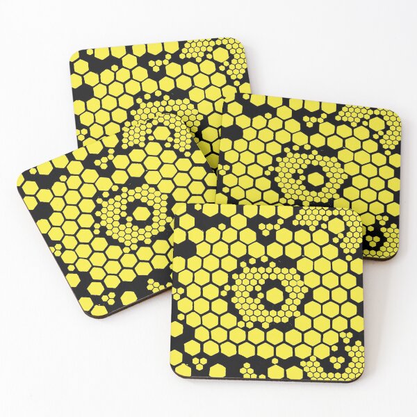 Item preview, Yellow Honeycombs designed and sold by zeljkica.
