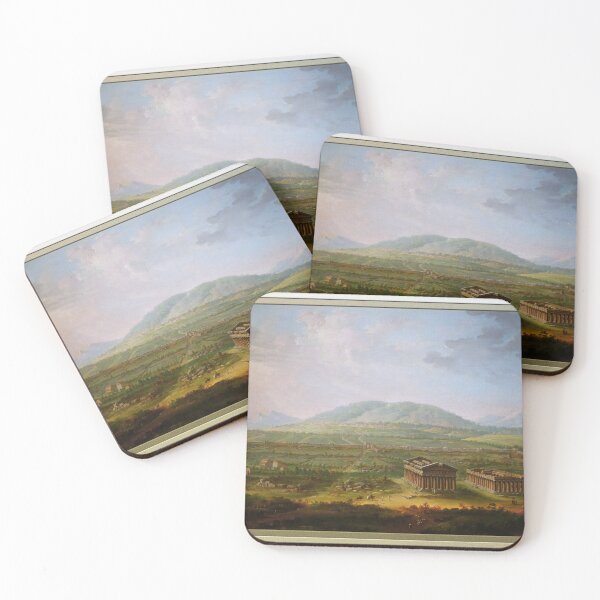 Item preview, A View of Paestum by Antonio Joli Old Masters Prints designed and sold by Xzendor7 Digital Art Creations.