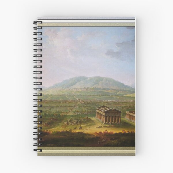 Item preview, A View of Paestum by Antonio Joli Old Masters Prints designed and sold by Xzendor7 Digital Art Creations.