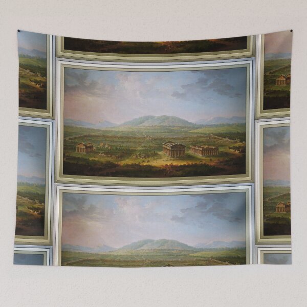 Item preview, A View of Paestum by Antonio Joli Old Masters Prints designed and sold by Xzendor7 Digital Art Creations.