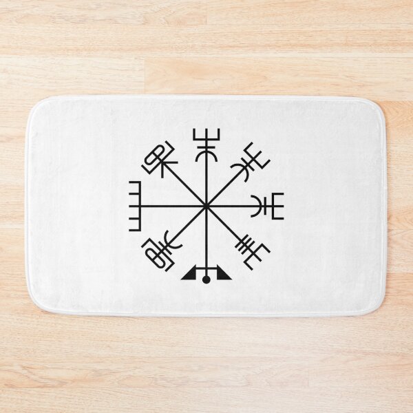 Item preview, Vegvisir Icelandic Magical Stave Compass designed and sold by thetshirtworks.