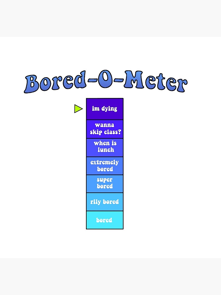 Bored-O-Meter&quot; Tote Bag by magnusmohr | Redbubble