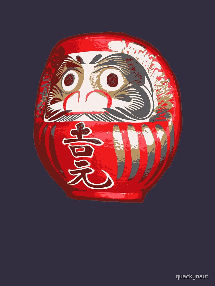 Japanese Traditional Daruma Doll  Classic T-Shirt for Sale by quackynaut