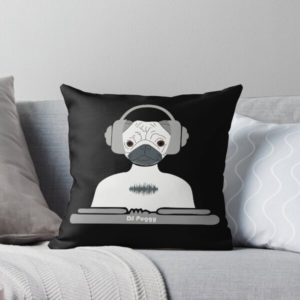 Item preview, DJ Puggy in the house designed and sold by Leeloks.