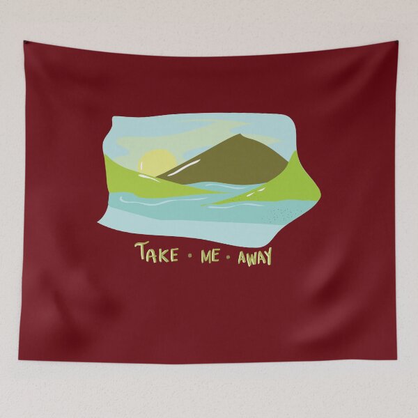 Item preview, Take me away - Original art nature lover designed and sold by palaodesigns.