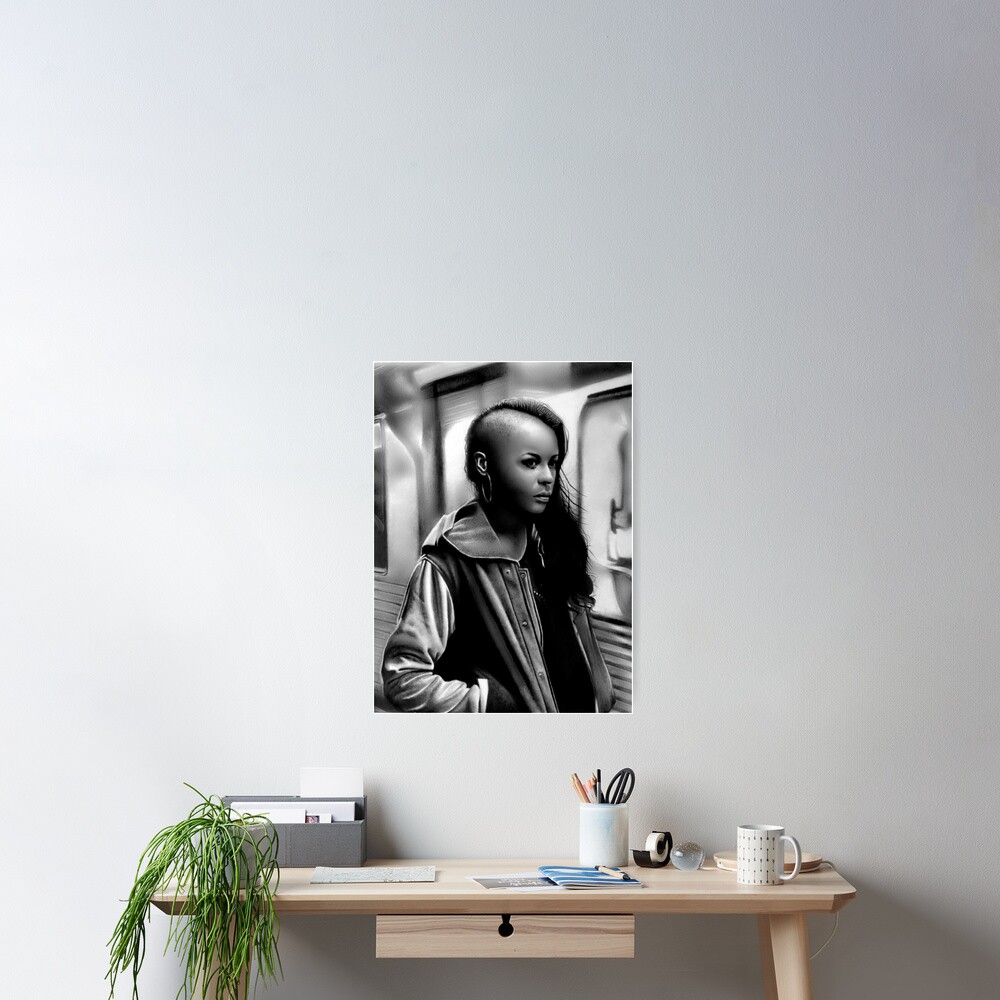In Transit (Graphite drawing) Poster