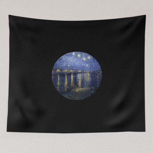 Item preview, Vincent Van Gogh Notte Stellata Sul Rodano Starry night over the Rhone designed and sold by Kawaii-doll.