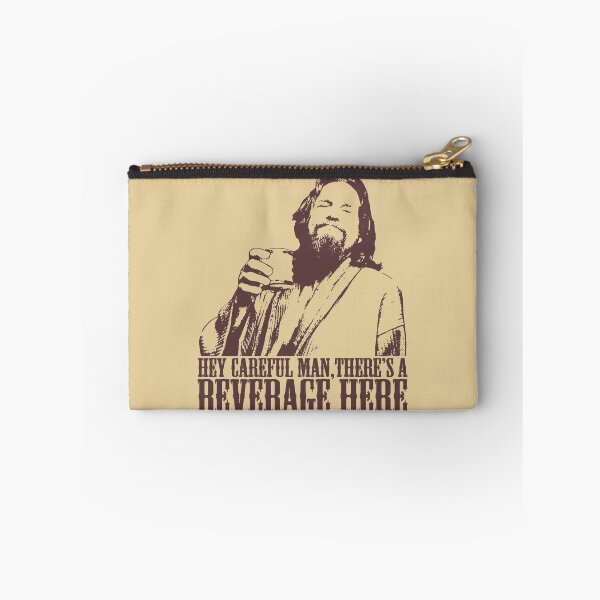 Item preview, The Big Lebowski Careful Man There's A Beverage Here T-Shirt designed and sold by theshirtnerd.