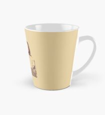 Der große Lebowski vorsichtiger Mann gibt es ein Getränk hier T-Shirt Tasse (groß)