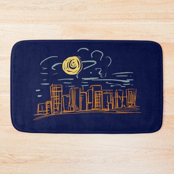 Item preview, Skyline - Original Art Stylish Skyline designed and sold by palaodesigns.